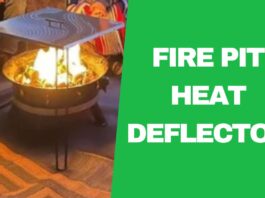 Fire Pit Heat Deflector